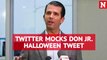 Twitter mocks Donald Trump Jr's Halloween socialism tweet
