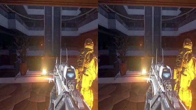 Call of Duty Advanced Warfare Cardboard/ Oculus Rift/ Gear VR/ HMD/ Virtual Reality/ 3D SBS