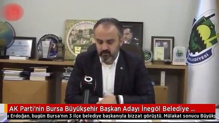 Download Video: AK Parti'nin Bursa Büyükşehir Başkan Adayı İnegöl Belediye Başkanı Alinur Aktaş Oldu