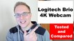 Logitech Brio 4k Webcam Compared and Tested to the Logitech C920 Webcam