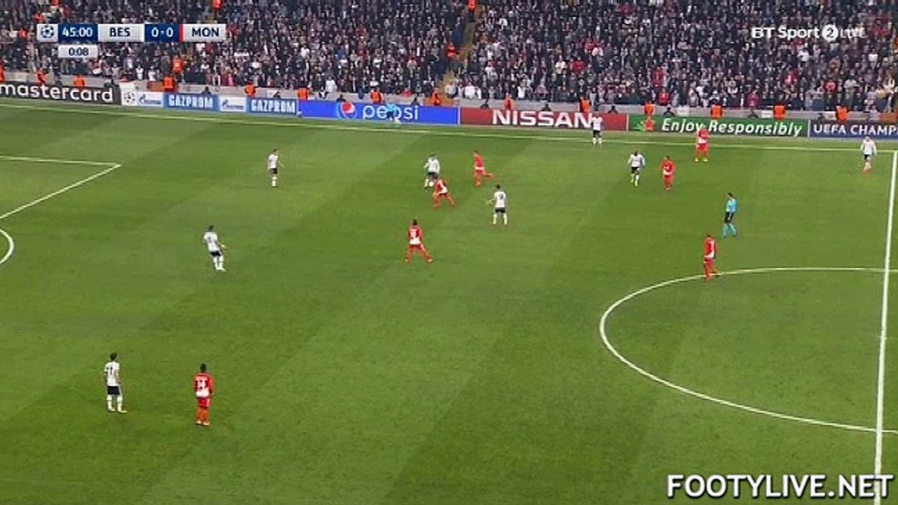 Rony Lopes Goal HD - Besiktas 0 - 1	 Monaco  01.11.2017 HD