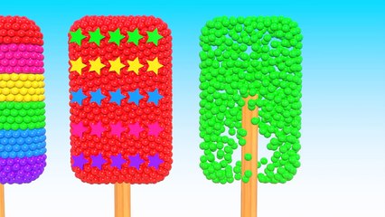 Learn Colors and Sizes for Kids with 3D A lot of Umbrella Balls to Learning for Kids - Link Kids TV