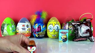 Jumbo Surprise Easter Eggs - Deadpool, Shopkins, Minions