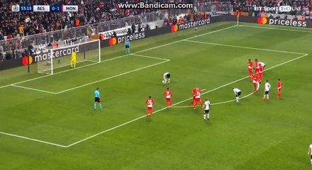 (Penalty) Goal HD - Besiktas 1 - 1  AS Monaco 01.11.2017