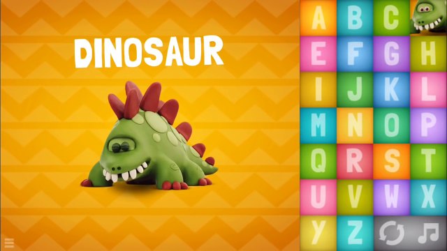 Best Apps For Kids Talking ABC. learning of letters from A to Z Plasticine Alphabet Talking Zoo ABC