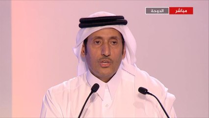 كلمة الشيخ حمد بن ثامر في احتفالية الجزيرة21