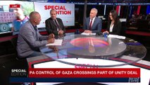 SPECIAL EDITION | Hamas gives PA control of Gaza border crossings | Wednesday, November 1st 2017
