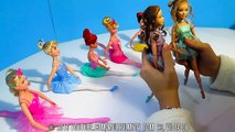 Видео для Девочек - Игры в Куклы Барби - Гимнастика и Танцы
