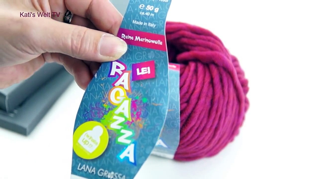 LOOP SCHAL stricken f. Anfänger I Teil 1 I KatisWeltTV