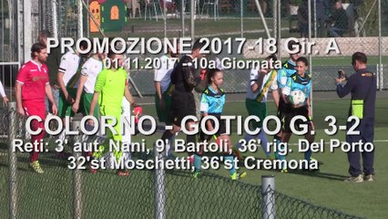 Descargar video: Promozione: Colorno - Gotico Garibaldina 3-2, highlights e interviste