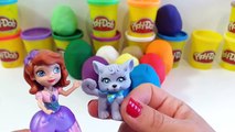 Ayuda a PRINCESA SOFÍA a encontrar a sus amigos - Huevos sorpresa PLAY-DOH TsumTsum Bebés Frozen