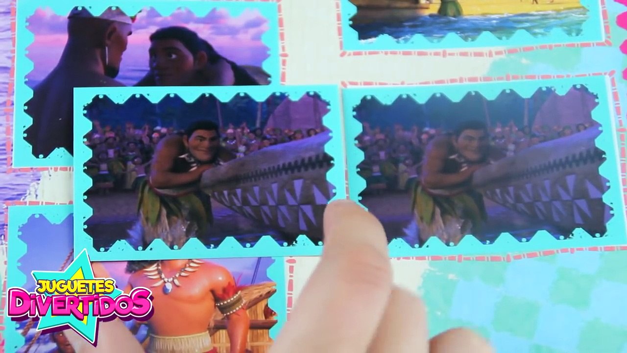 VAIANA MOANA unboxing 6. Seguimos con Stickers de esta colección!!