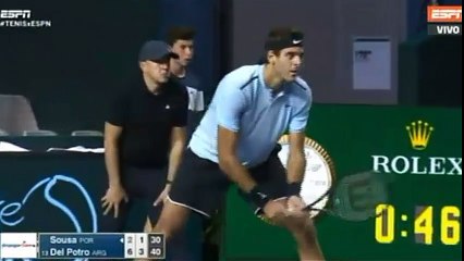 Juan Martín de potro más cercade del Masterde Lóndres