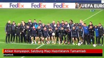 Atiker Konyaspor, Salzburg Maçı Hazırlıklarını Tamamladı