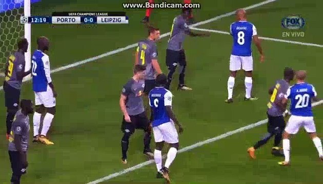 Hector Herrera Goal HD - FC Porto 1-0 RB Leipzig 01.11.2017