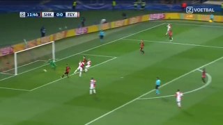 Nicolai Jorgensen Goal 0-1 Shakhtar Donetsk vs Feyenoord 01.11.2017