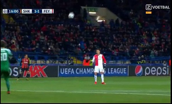 Shakhtar 2 - 1 Feyenoord 01/10/2017 Marlos Romero Bonfim Super Goal 17' Champions League HD Full Screen