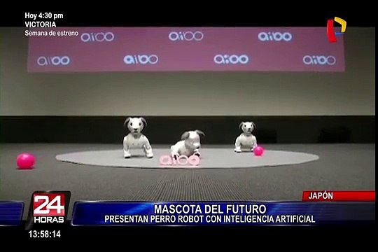 Japón: el perro robot Aibo regresa al mercado con inteligencia artificial