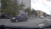 Tree Nearly Crushes Man in Car