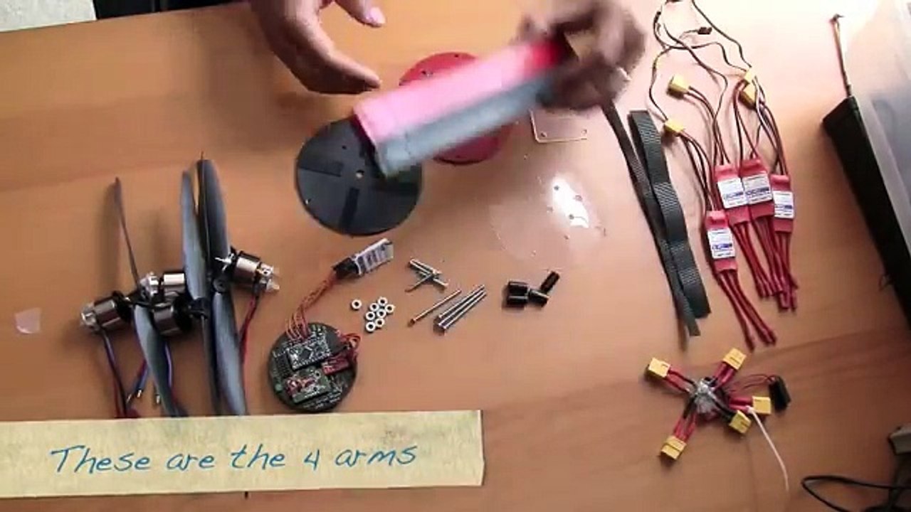 A DIY Quadcopter - Assembly - simple, cheap and easy. (Part 1 of 2)