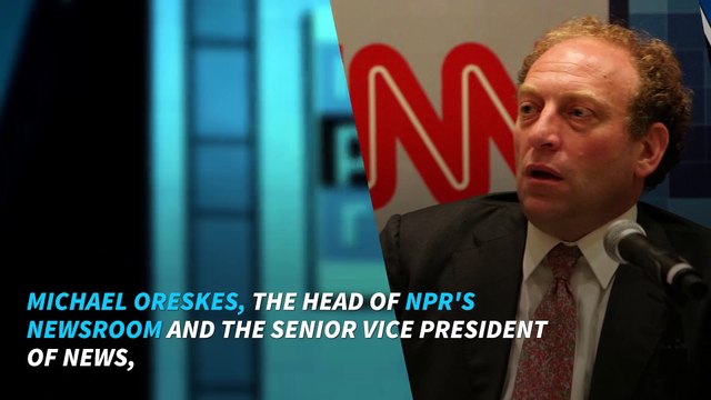 Senior VP of NPR resigns after sexual harassment allegations