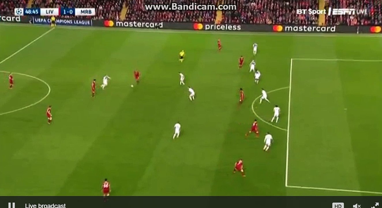 Super Goal Mohamed Salah 1 - 0 LIVERPOOL 1 - 0 MARIBOR 01.11.2017 HD