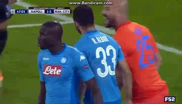 John Stones Goal HD - Napoli 1-2 Manchester City 01.11.2017