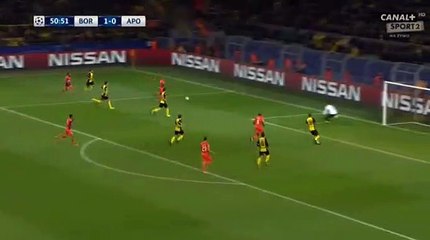 Mickael Pote Goal HD - Dortmund	1-1	APOEL 01.11.2017