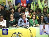 Resoluciones en la Dirección Nacional de Alianza País y enlace en vivo rueda de prensa del presidente de la Asamblea Nacional acerca de resoluciones