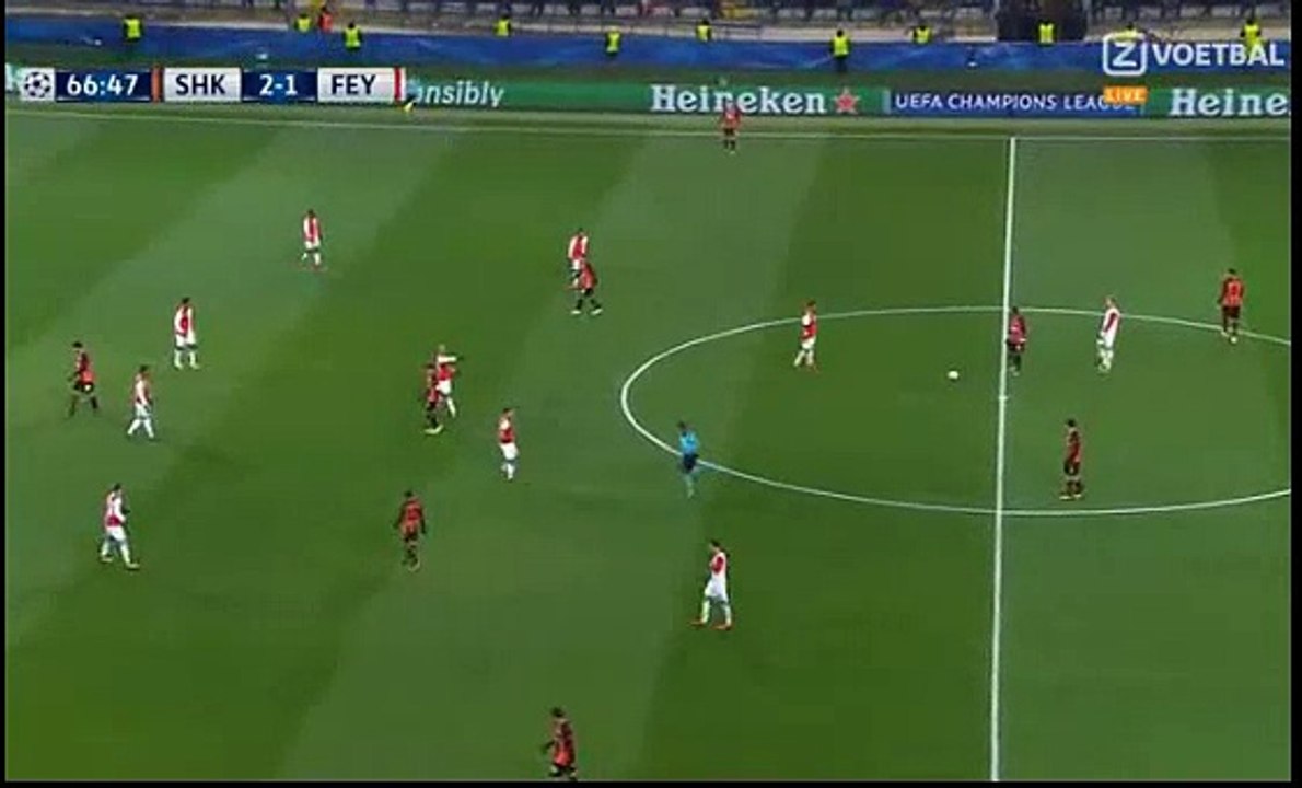 Shakhtar 3 - 1 Feyenoord 01/10/2017 Marlos Romero Bonfim Super Goal 67' Champions League HD Full Screen
