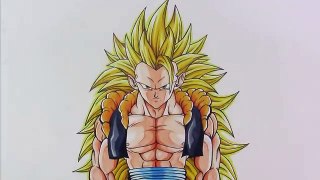 Drawing GOGETA SSJ3 | Goku & Vegeta FUSION | Dragonball Z | TolgArt