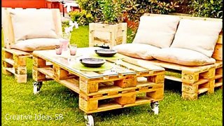 Over 100 Creative DIY Pallet Furniture Ideas - Cheap Recycled Pallet - Chair Bed Table Sofa