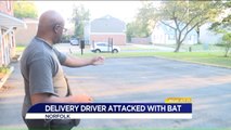 Food Delivery Driver Runs for His Life After Being Attacked with Bat, Shot at