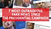 Facebook, Google and Twitter have circulated some of the most outrageous fake news