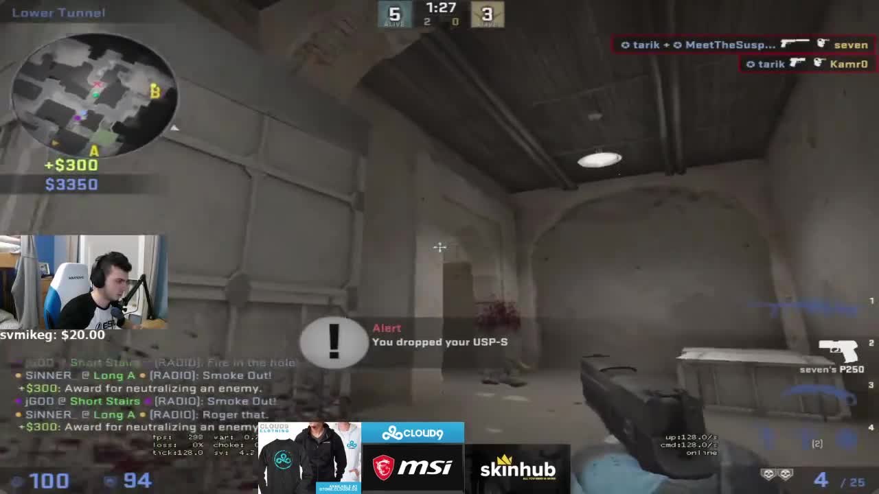 Tarik "tarik" Celik the master of pistol one taps?