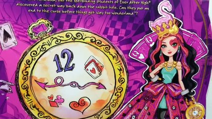 Way Too Wonderland Kitty Cheshire,Lizzie Hearts,Madeline Hatter Apple White Review | Ever After High