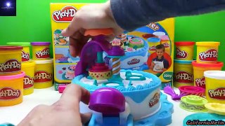 Play Doh Christmas Birthday Cake Playset Dessert Play-Doh Station