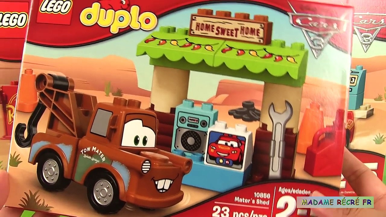 Disney Cars 3 Lego Duplo Jeu de Construction Le café de Flo Martin