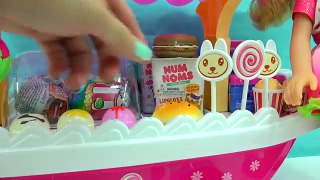Giant Chelsea Barbie Doll with Candy Cart of Playdoh Fun + Surprise Blind Bags