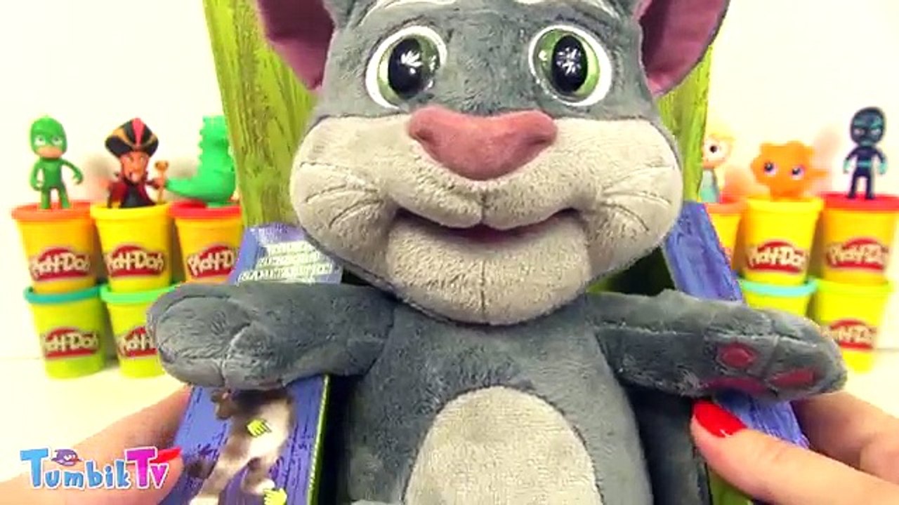 Talking Tom Sürpriz Yumurta Oyun Hamuru Konuşan Kedi Tom Oyuncak Maşa