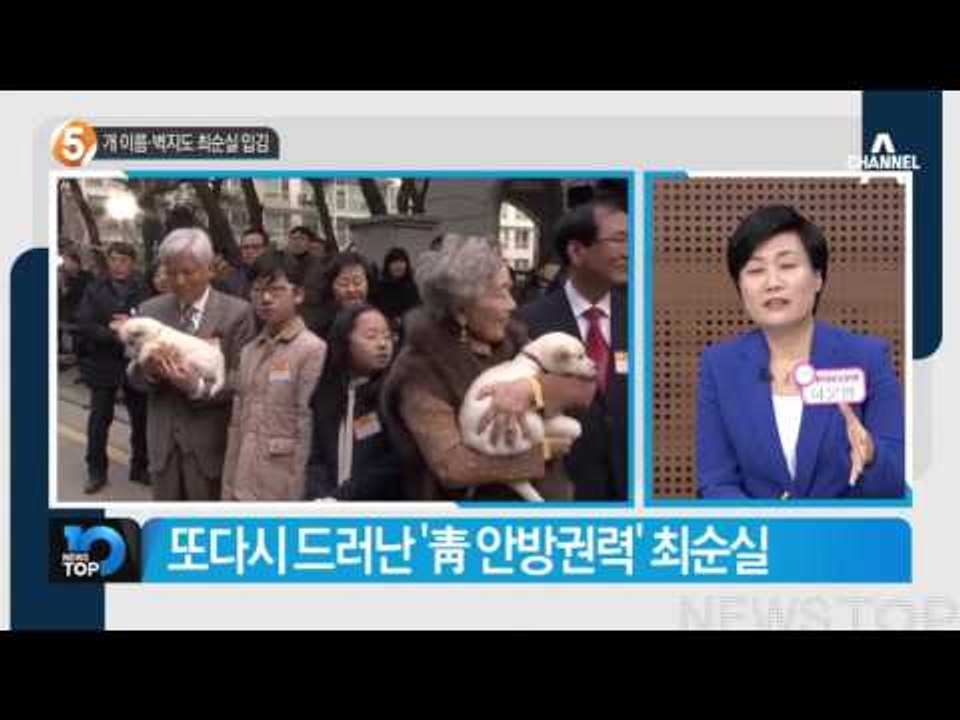 최순실이 말한 대로 중국말 연설 _채널A_뉴스TOP10