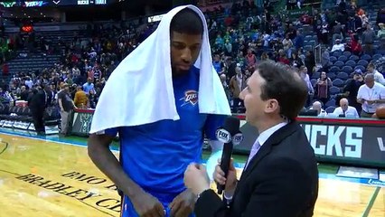 Walkoff Interview: Paul George Shines with 20 Points in Win Against Milwaukee 🏀