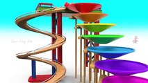 Learn Colors for Children with Baby Fun Play Wooden Toy Small World Balls Slider 3D Kids Educational