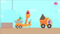 Sago Mini Trucks & Diggers - Kids Play Fun To Rebuild Greatest Sago Home Construction Building Ever