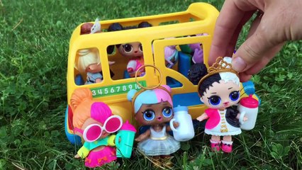 L.O.L SURPRISE DOLLS Yellow School Bus TOY Ride!-ztuuxKk_Pkg