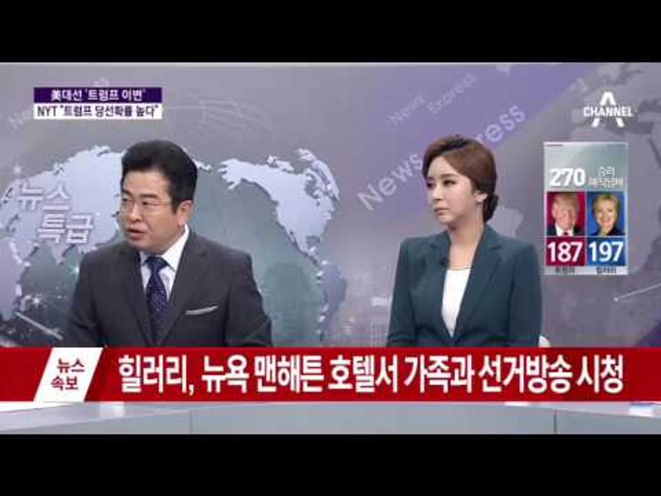 美 대선 ‘트럼프 쇼크’…한국증시도 ‘폭락’