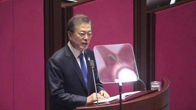 내년 지방선거 때 개헌 국민투표...한반도 평화 5원칙 제시 / YTN