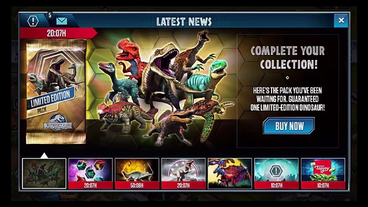 Full Match Up Event | Jurassic World The Game