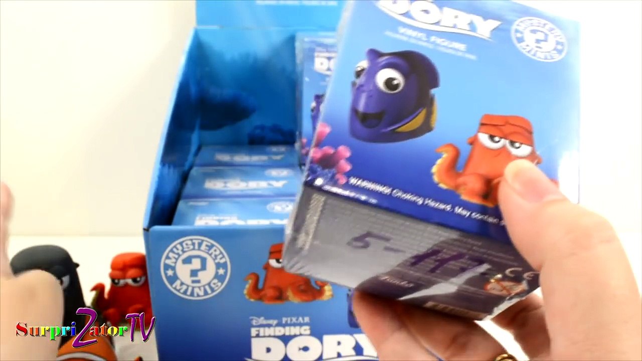 ФАНКО ДИСНЕЙ В Поисках Дори FUNKO Disney Finding Dory Mystery Minis ВЕСЬ БЛОК Мистери Минис Сюрпризы