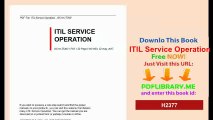ITIL Service Operation
